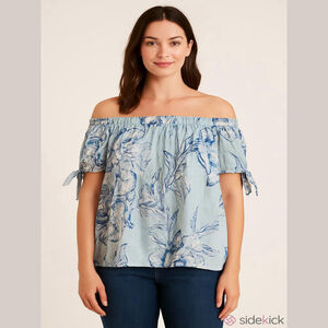 Three Days Peasant Blouse Size Small NWT